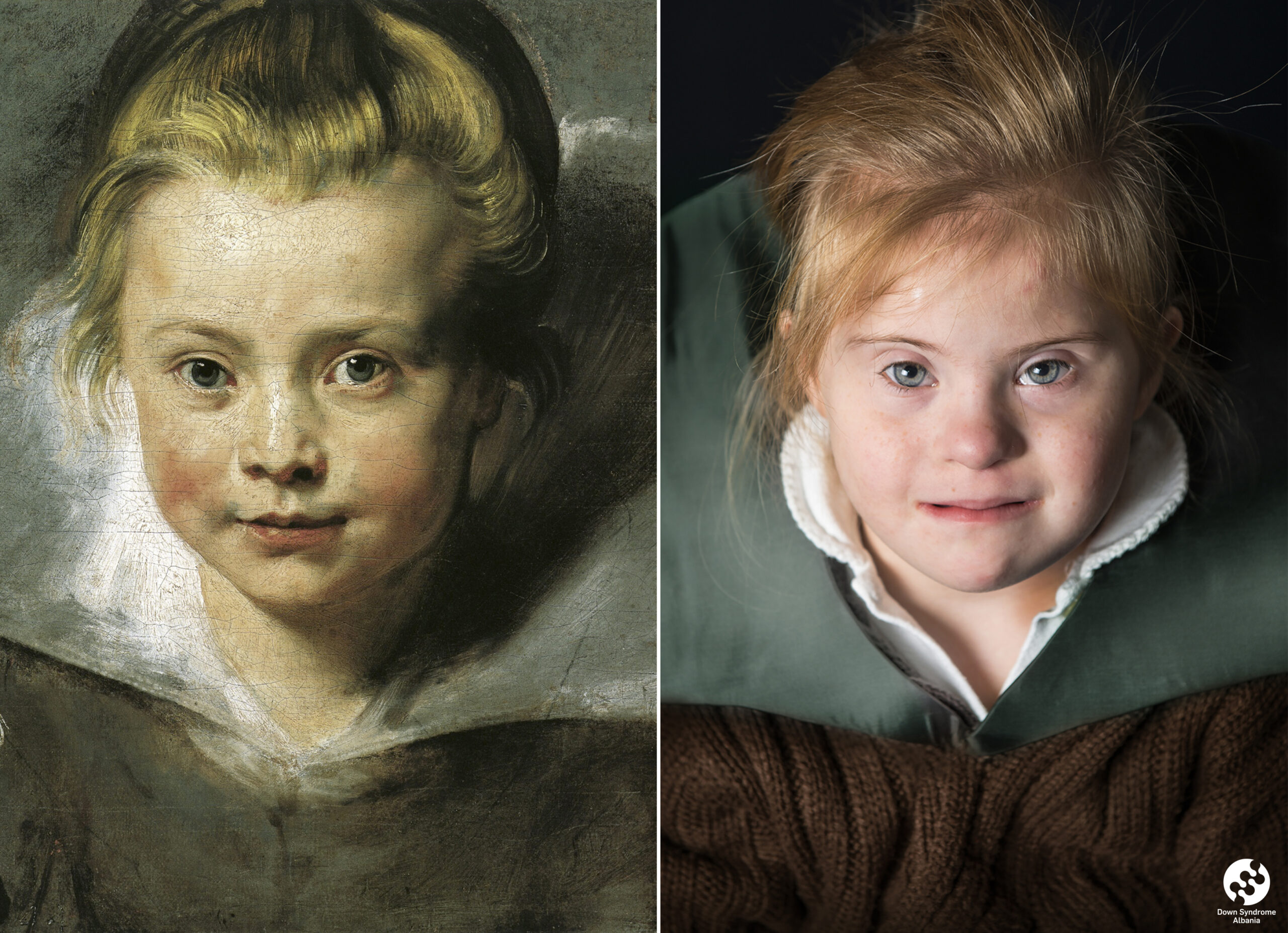 g - Belkisa ne rolin e Clara Serena Rubens e cila ishte e bija e artistit realizues te kesaj vepre Peter Paul Rubens